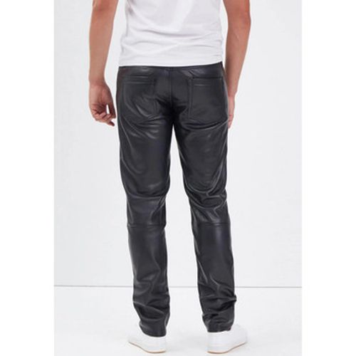 Pantalon BOOLING PANT COW R/MILLED BLACK - Daytona - Modalova