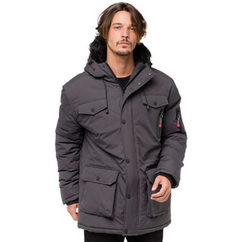 Parka Parka Coquin - capuche avec bord façon fourrure - Geographical Norway - Modalova