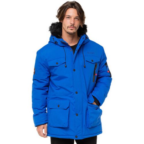 Parka Parka Coquin - capuche avec bord façon fourrure - Geographical Norway - Modalova