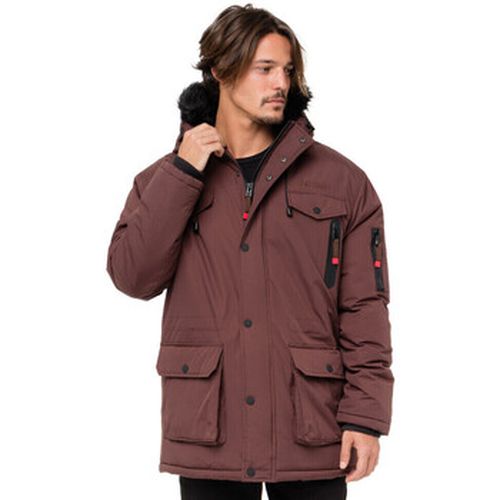 Parka Parka Coquin - capuche avec bord façon fourrure - Geographical Norway - Modalova