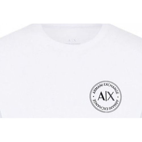 T-shirt EAX T-shirt blanc logo - EAX - Modalova