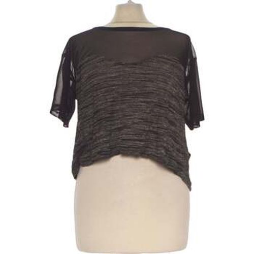 T-shirt top manches courtes 36 - T1 - S - H&M - Modalova