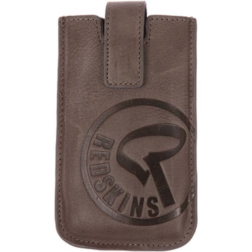 Housse portable Etui pour iPhone en cuir taupe - Redskins - Modalova