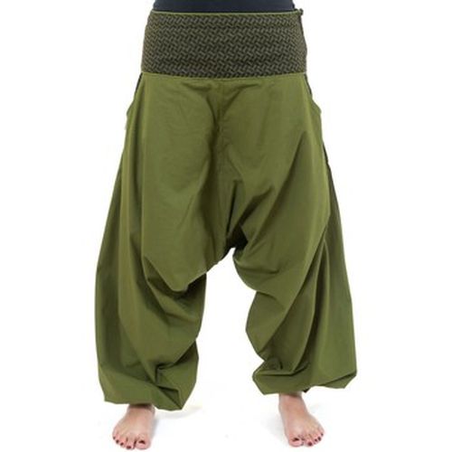 Pantalon Pantalon sarwel mixte ethnique imprime retro Nadehu - Fantazia - Modalova