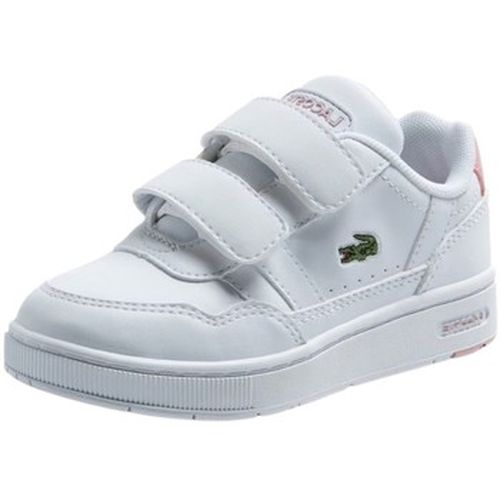 Baskets Baskets bebe REF 54010 1Y9 blanc et rose - Lacoste - Modalova