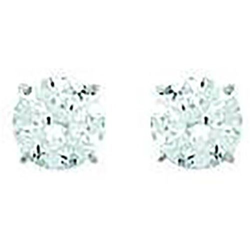 Boucles oreilles Boucles d'oreilles puces 4mm or 18 carats - Brillaxis - Modalova