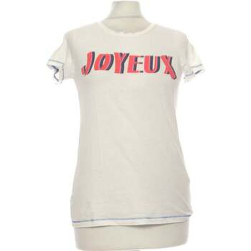 T-shirt top manches courtes 34 - T0 - XS - H&M - Modalova