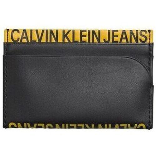 Portefeuille K50K504993 LOGO POP CARDHOLDER-0GJ FASHION BLACK - Calvin Klein Jeans - Modalova