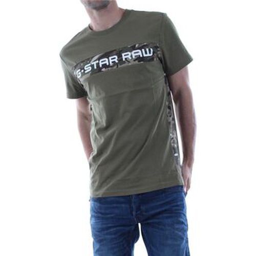 T-shirt D12868 336 GRAPHIC 7-724 SAGE - G-Star Raw - Modalova