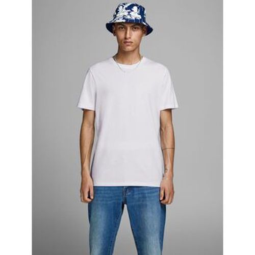 T-shirt 12156101-BASIC TEE-WHITE/SLIM - Jack & Jones - Modalova