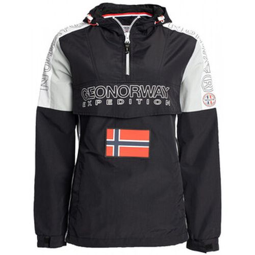 Doudounes Parka Astina - logo - capuche avec liens de serrage et stopper - Geographical Norway - Modalova