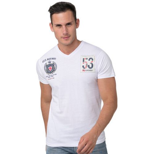 T-shirt T-shirt - col V - Geographical Norway - Modalova