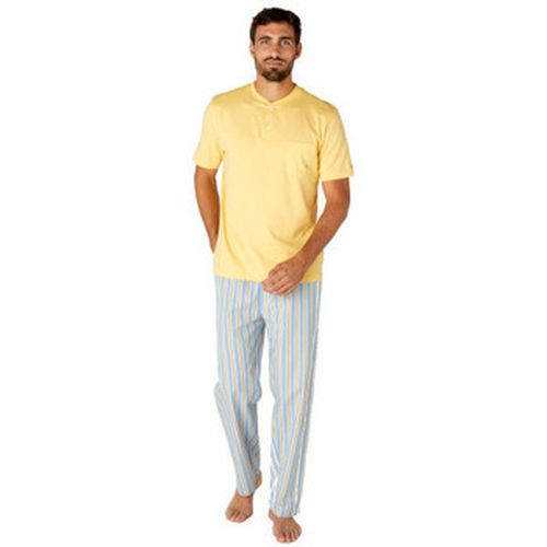 Pyjamas / Chemises de nuit Pyjama manches courtes et pantalon LINES - Achile - Modalova