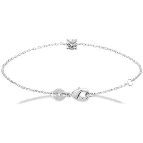 Bracelets Bracelet argent solitaire oxyde 5 mm - Brillaxis - Modalova