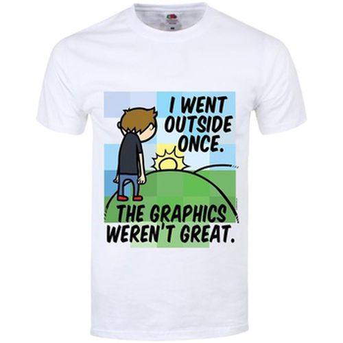 T-shirt I Went Outside Once - Grindstore - Modalova