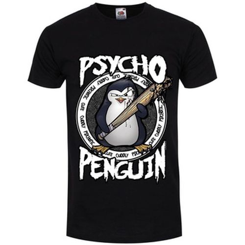 T-shirt Cute Cuddly Psychotic - Psycho Penguin - Modalova