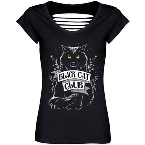 T-shirt Grindstore Black Cat Club - Grindstore - Modalova