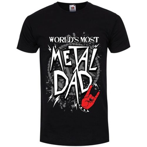 T-shirt Worlds Most Metal Dad - Grindstore - Modalova