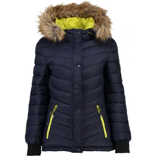 Veste Caban Camille - capuche avec bord façon fourrure - Geographical Norway - Modalova