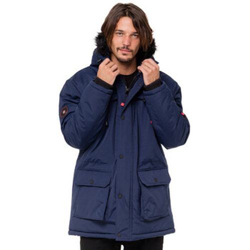 Parka Parka Coquin - capuche avec bord façon fourrure - Geographical Norway - Modalova