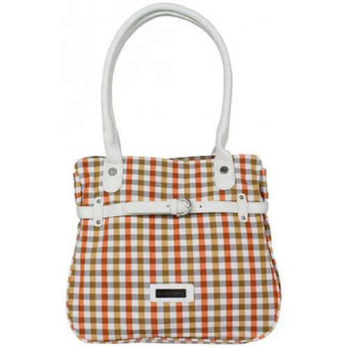 Sac à main Sac cabas damier vichy sur fond blanc 511031 - Patrick Blanc - Modalova