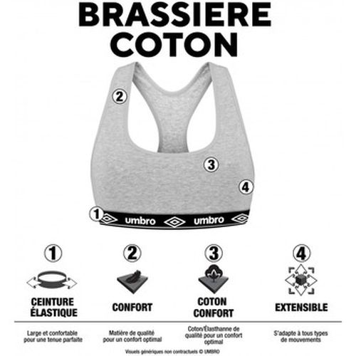 Brassières Lot de 3 Brassières - Umbro - Modalova