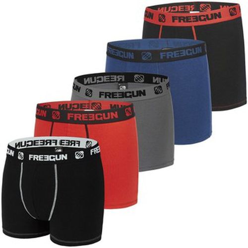 Boxers Pack Surprise de 5 Boxers en coton - Freegun - Modalova