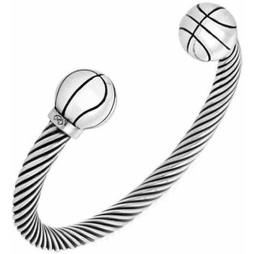Bracelets Bracelet Argent Ballon De Basket - Orusbijoux - Modalova