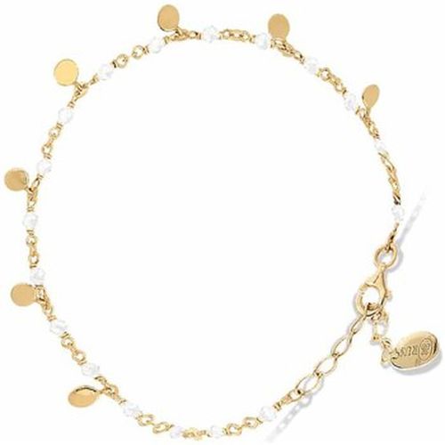 Bijoux Bracelet Argent Petites Perles Pampilles Et Pierre De - Orusbijoux - Modalova