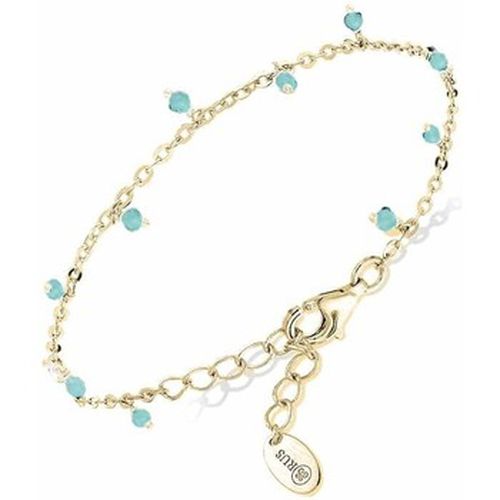 Bracelets Bracelet Argent Petites Goutte Perles Turquoise - Orusbijoux - Modalova