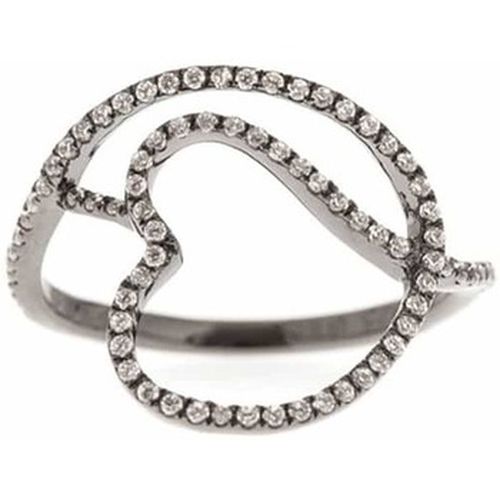 Bijoux Bague Argent Coeur Enlacé - Orusbijoux - Modalova