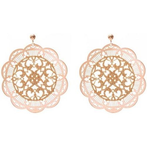 Boucles oreilles Boucles D'oreilles Motif Inca Et Champagne - Orusbijoux - Modalova