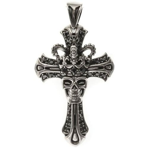 Pendentifs Croix Royale Tête De Mort Pendentif Pierre - Orusbijoux - Modalova