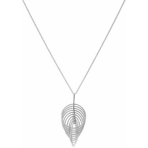 Collier Collier Argent Rhodié Diamanté Spirale Vertigo - Orusbijoux - Modalova