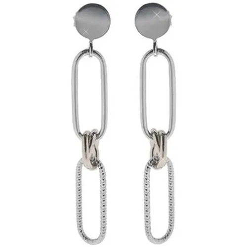 Boucles oreilles Boucles D'oreilles Longues Argent Rhodié Diamantée - Orusbijoux - Modalova