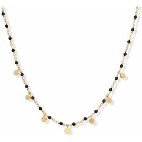 Collier Collier Argent Petites Perles Pampilles Et Spinelle - Orusbijoux - Modalova
