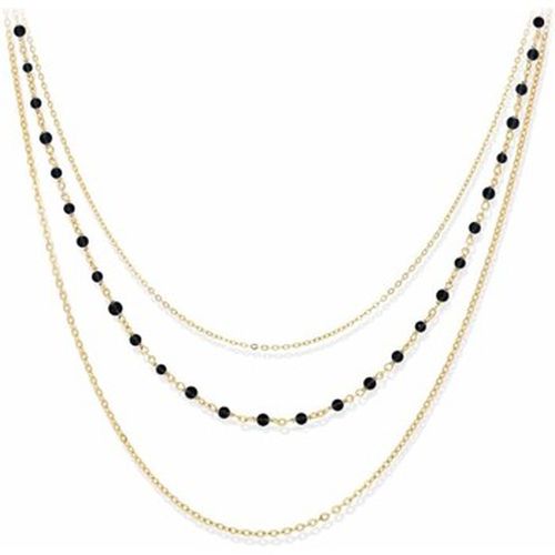 Collier Collier Argent Triple Collier Petite Perles Spinelle - Orusbijoux - Modalova