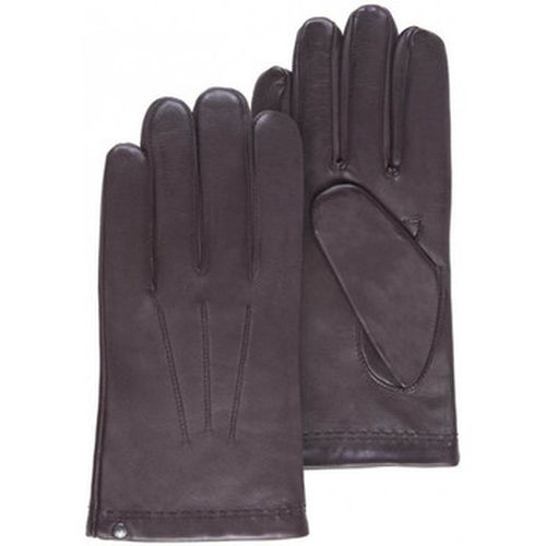 Gants gants cuir cachemire et soie marron 69077 - Isotoner - Modalova
