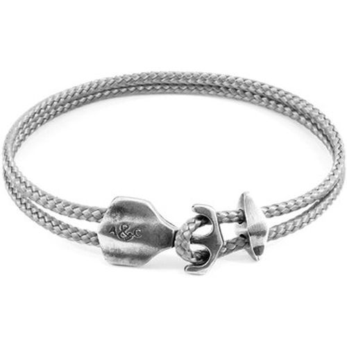 Bracelets Bracelet Ancre Delta Argent Et Corde - Anchor & Crew - Modalova