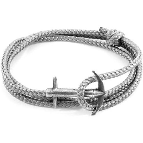 Bracelets Bracelet Ancre Admiral Argenté Et Corde - Anchor & Crew - Modalova