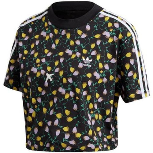 T-shirt Crop top Allover Print - adidas - Modalova