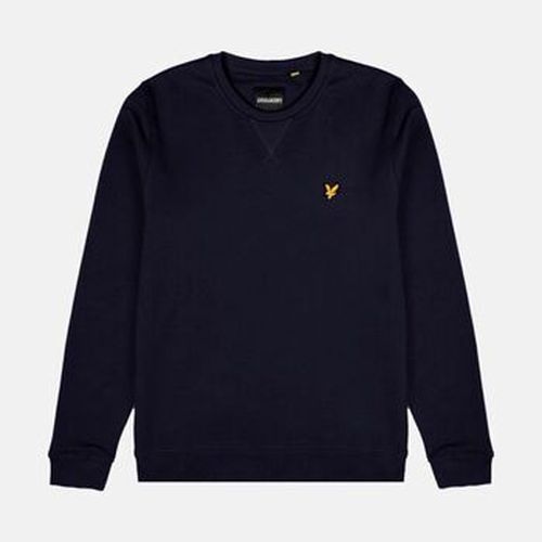 Sweat-shirt ML1131V BRUSHED NECK CREW-Z27 DARK NAVY BRUSHED - Lyle & Scott - Modalova