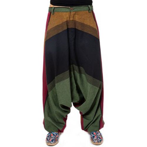 Pantalon Sarouel original mixte ethnique colore Jakarta - Fantazia - Modalova
