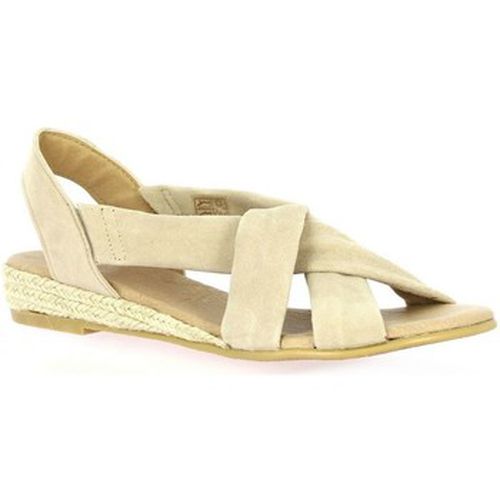 Sandales Nu pieds cuir velours - Exit - Modalova