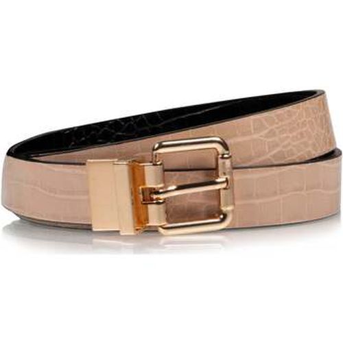 Ceinture Ceinture 2 en 1 Noir et Beige - Isotoner - Modalova