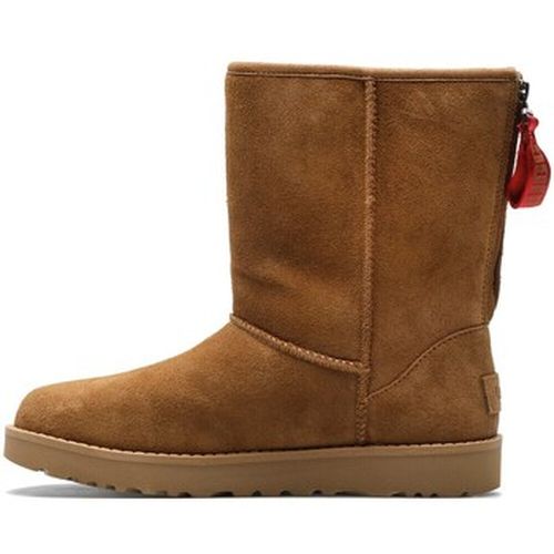 Bottes W Classic Short Logo Zip - UGG - Modalova