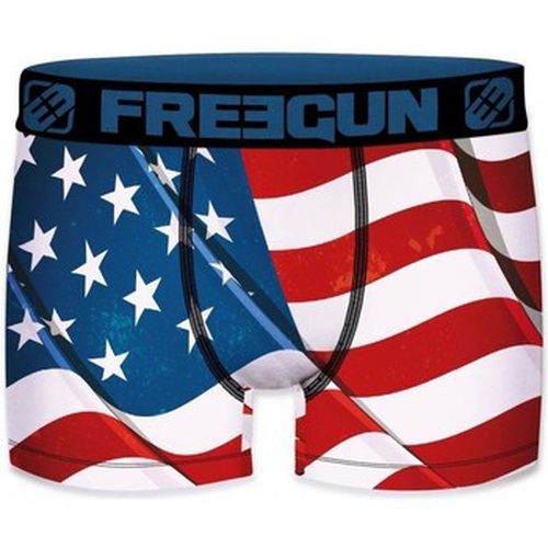 Boxers Boxer Microfibre FLAG Rouge - Freegun - Modalova