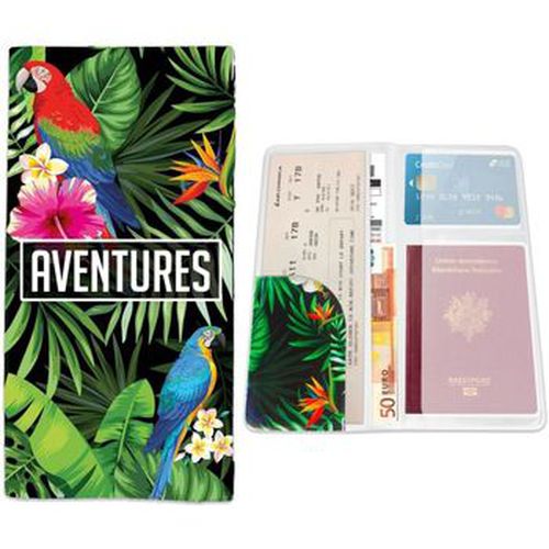 Portefeuille Set Papiers de voyage passeport cb et billet d'avion - Sud Trading - Modalova
