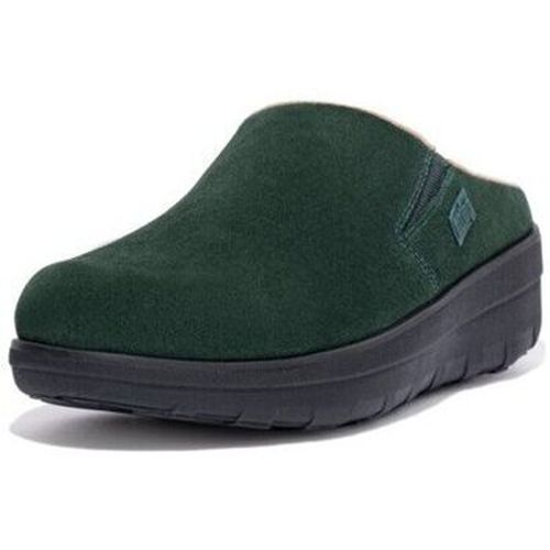 Mules LOAFF SUEDE CLOGS RACING GREEN - FitFlop - Modalova