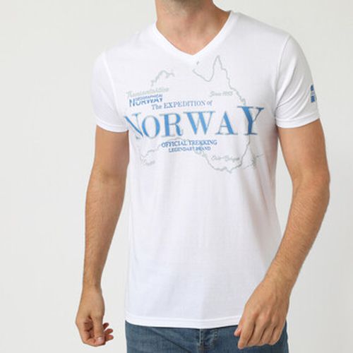 T-shirt T-Shirt col V JEBEL - Geographical Norway - Modalova